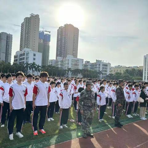 22级畜禽生产技术大专班队列与纪律训练