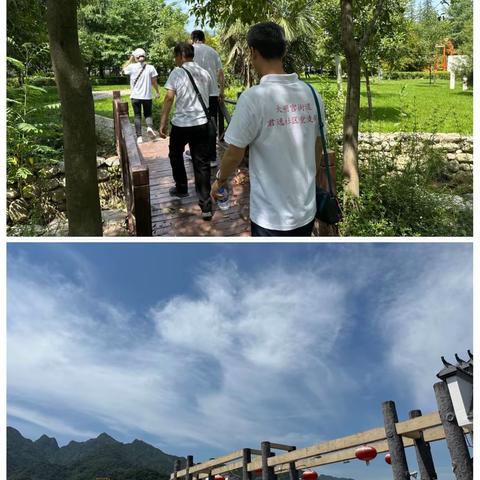 “走进新农村 见证新征程”——大明宫街道君逸社区党支部开展6月份固定党日活动