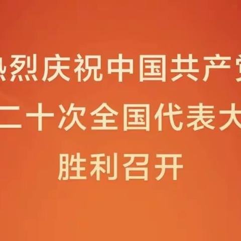 杨泡小学收看中国共产党第二十次全国代表大会开幕盛况