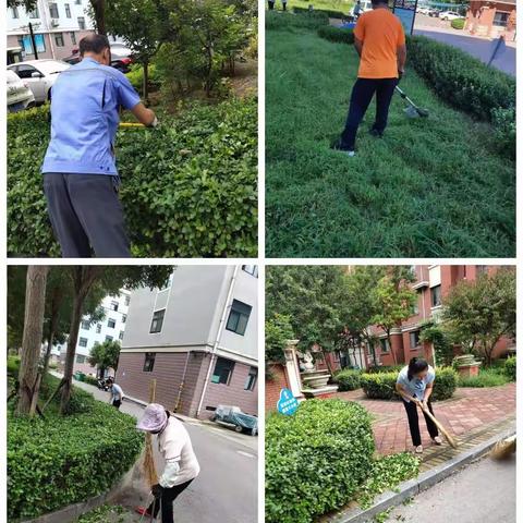 恒联温馨家园8月份工作月报