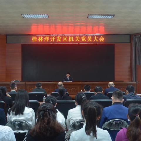 桂林洋开发区召开机关党员大会选举产生第一届机关党委和机关纪委