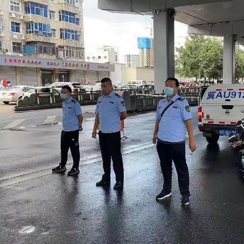 彭后街道综合行政执法队--强降雨天气全力保障人民群众生命财产安全