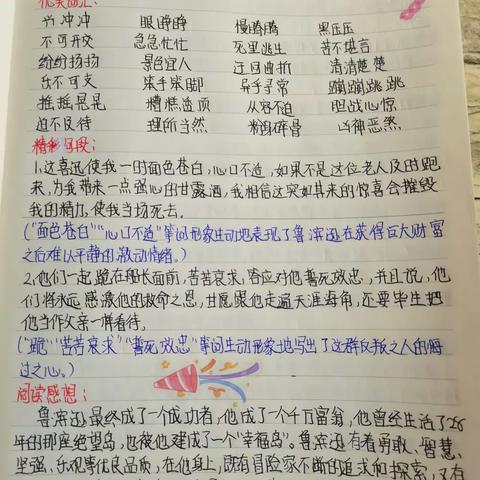 付筠然寒假作业第四周:所有作业已全部完成