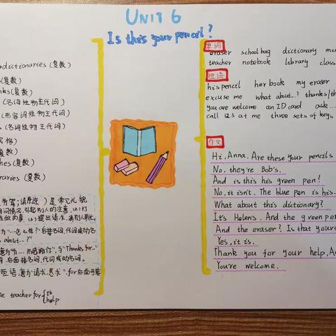 付筠斐英语寒假作业第一周