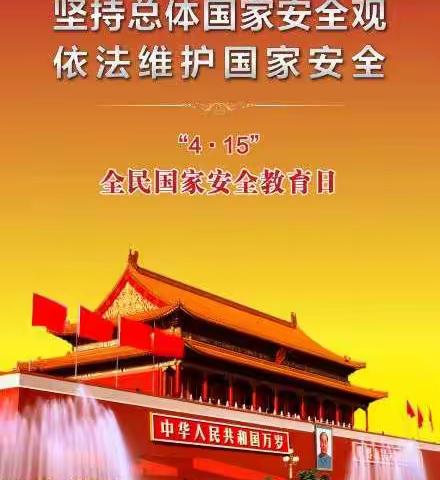 2020年度“4.15全民国家安全教育日”暨境外非政府组织境内活动管理法主题宣传