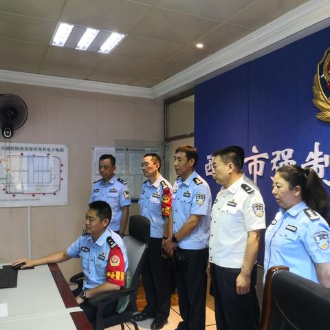 局政治（警务）部主任孙雅玮一行赴市强戒所开展专项警务督察