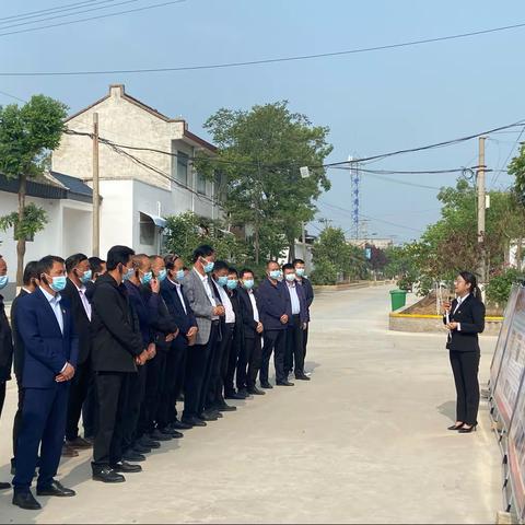 永寿县观摩团来西阳镇观摩农村党组织建设“整镇过硬、整县提升”活动开展情况