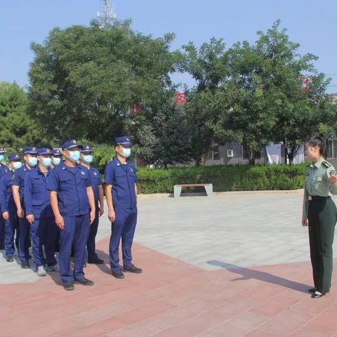 红蓝交融，联学共建——洛川县消防救援大队走进洛川会议旧址开展见学活动