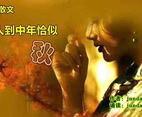 配乐散文：人到中年恰似秋