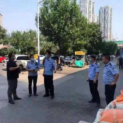 雁环中路派出所清理流浪犬