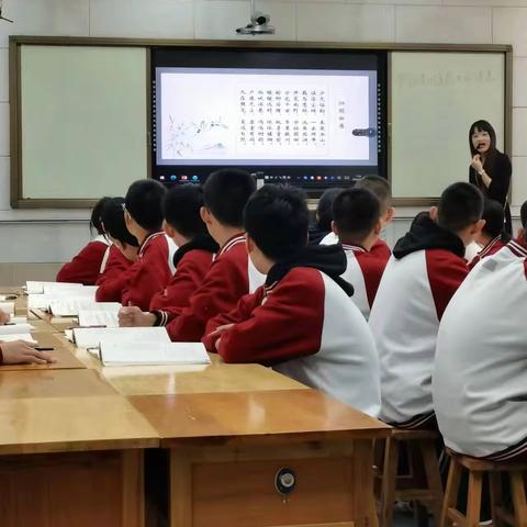 潍坊市“学程优化•素养提升”课堂教学展示活动在我校举行