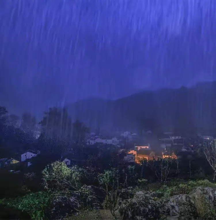 醉八仙美文: 夜雨