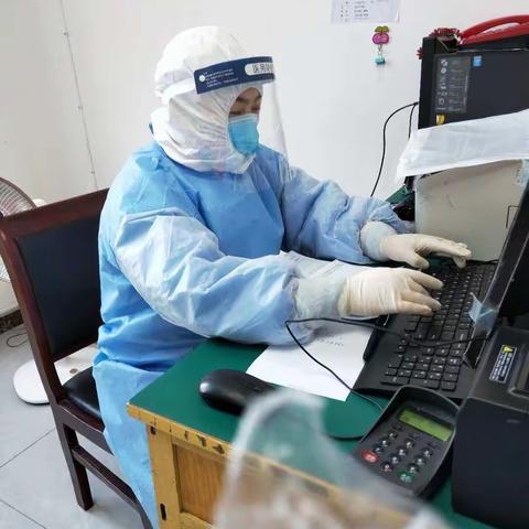 冲锋一线的医务工作者