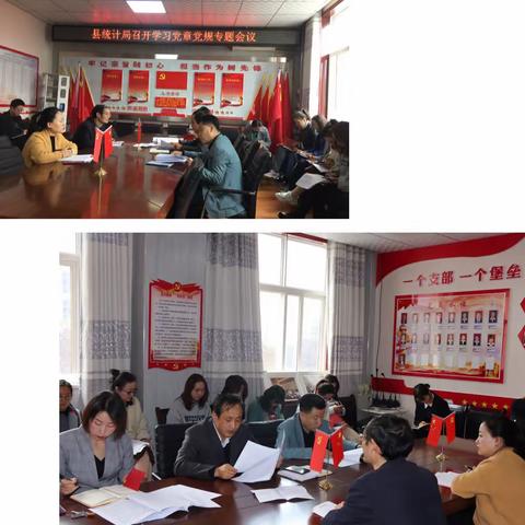 旬邑县统计局召开学习党章党规暨对照党章党规找差距专题会议