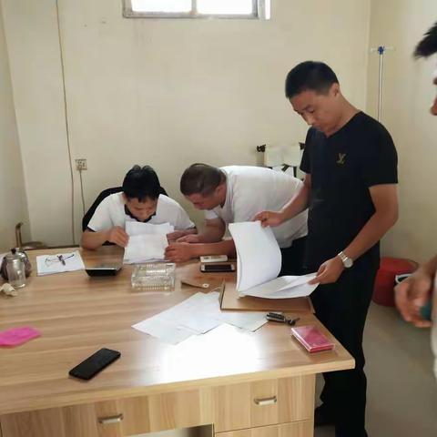 连局带队到郭坊分院督导，先诊疗后付费，建档立卡及下村入户工作
