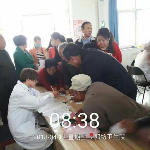 成安县郭坊卫生院为残疾人开展精准康复服务及免费健康体检工作中……