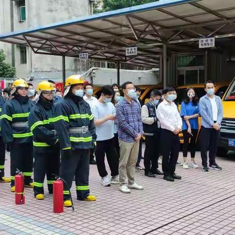 田贝消防救援站水贝小型站联合罗湖区供电局开展2022年消防及逃生疏散应急演练
