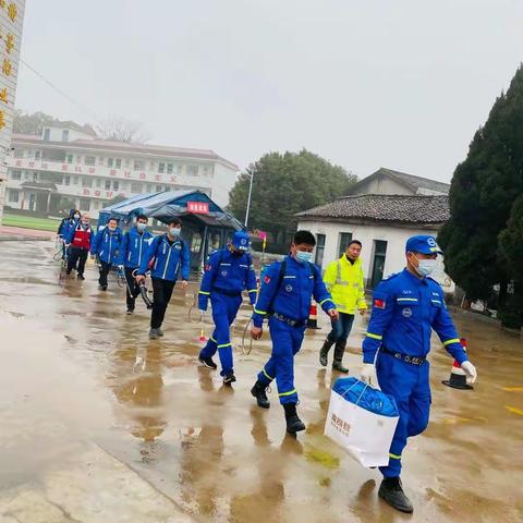 2021年金溪蓝天救援队开始大规模消杀
