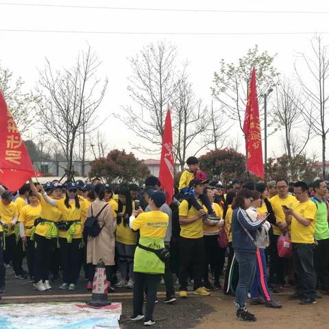 【运动之魅】“与军运同行”一一中国车都2019龙灵山徒步大会（2019/3/30）