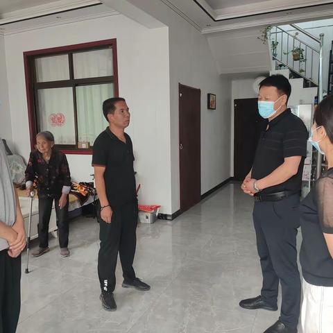 永寿县司法局深入渠子司法所督查二十大期间安保维稳工作