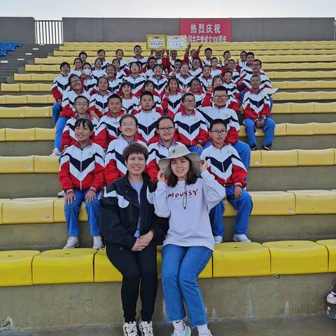 师大附二中初一六班的运动健儿们