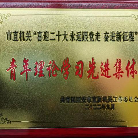 喜报！交易中心团支部荣获“青年理论学习先进集体”称号