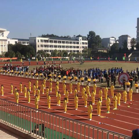 龙泉市中小学生田径运动会开幕式表演：《“武”动西新》——西新小学302中队