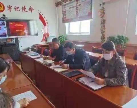 石槽村中心主题党日活动专题学习贯彻党的二十大精神