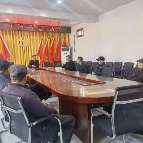 务实进取强担当  真抓实干转作风—古城镇丁庄村三月份主题党日活动