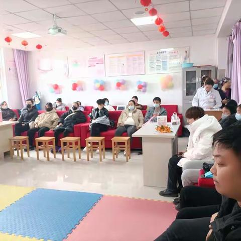 “甜蜜孕育路                浪漫永相伴”洋县妇计中心孕妇学校情人节活动