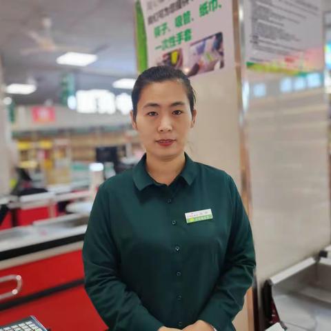 信誉楼定州店收银台四月份优秀案例呈现