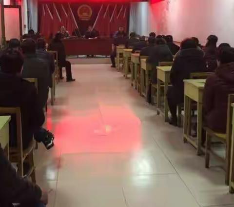 管陶乡春节过后收心归岗迅速进入工作状态