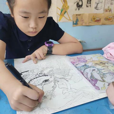 第一空间画室小学部2023暑假作业（三）