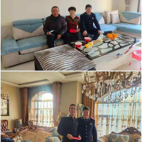 走访慰问送温暖 喜气祥和迎新春--海勃湾区税务局走访慰问退休老干部