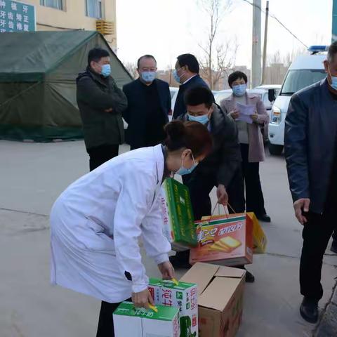 大名镇党委政府温心慰问，情暖天使