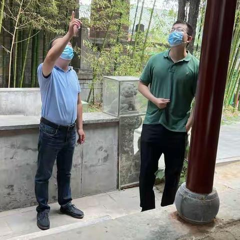 “安全第一，杜绝隐患” 区文旅局开展文保单位防汛检查工作