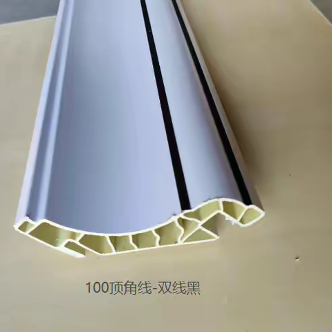 竹木纤维10公分顶角线/地脚线现货颜色