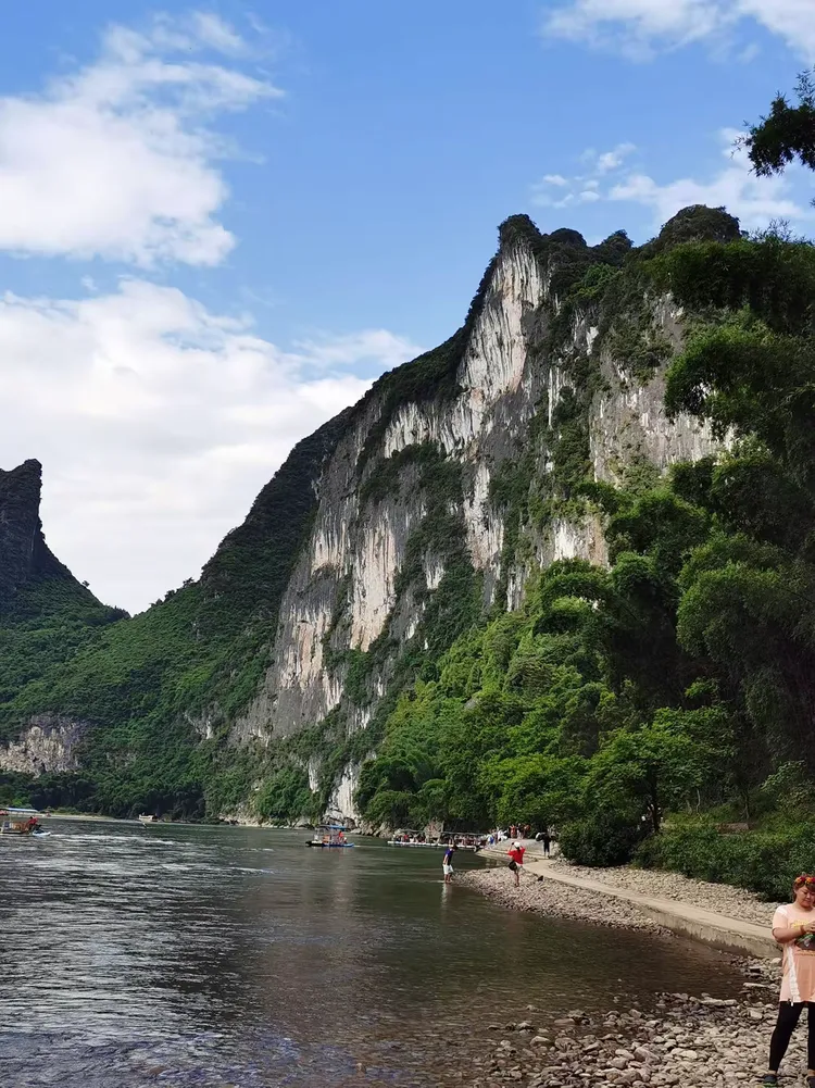 广西阳朔兴坪渔村