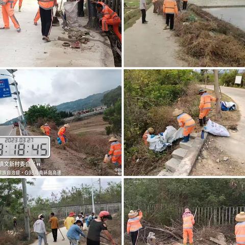 文罗镇持续开展高铁高速沿线环境卫生整治与巡查工作