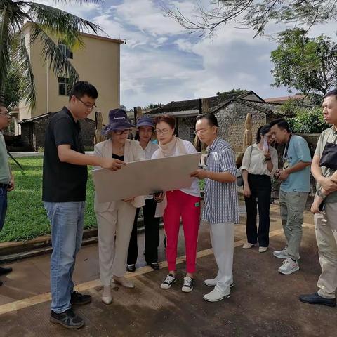 琼山区引进企业考察产业选址谋划乡村振兴示范点打造