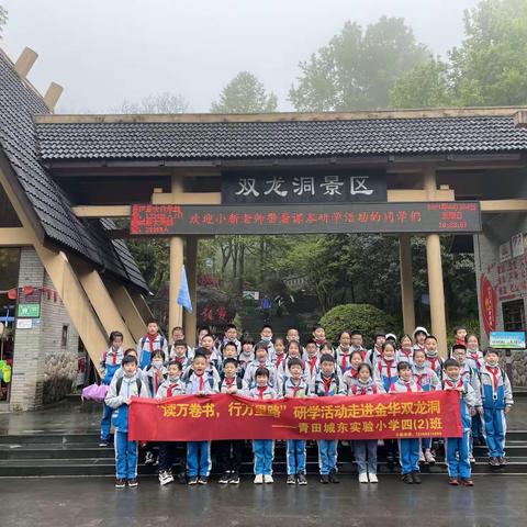 【研学回顾】青田城东实验小学小树中队带着课本去旅行