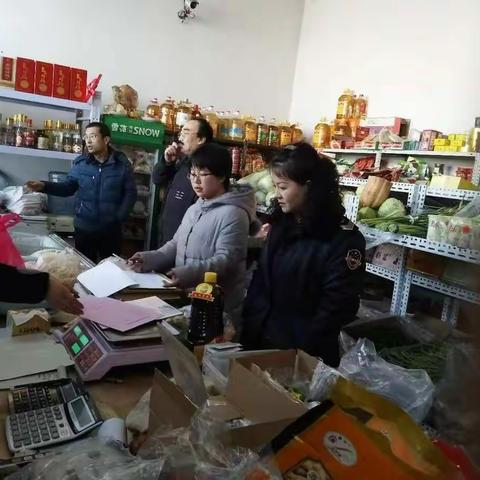 乡宁县食药局管头食药站 加强春节前食品安全专项检查