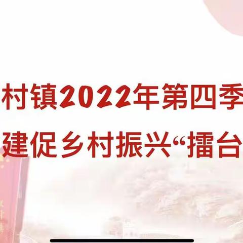 以“擂台赛”助推乡村振兴—淑村镇第四季度抓党建促乡村振兴“擂台比武”