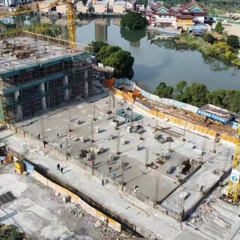 温州生态园三郎桥A-30-2地块服务设施安置工程顺利完成地下室结构施工