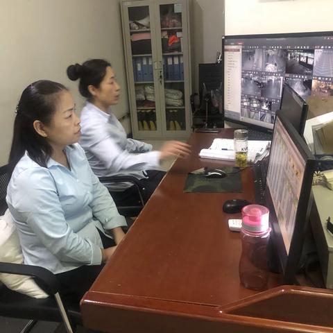 31日00:05-00:45对中铁、建科大厦进行夜查，各岗位执勤情况良好。