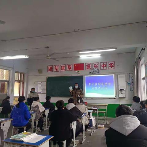 常平乡积极开展防疫防邪宣传活动