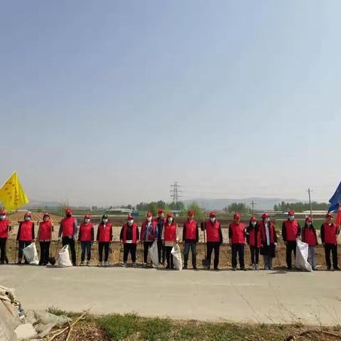 玉田县水利局组织爱河护河党员志愿者活动