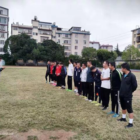 鹿城小学体育组第八次教研活动