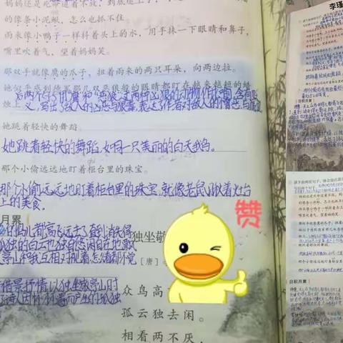 疫情去 复学归                                    夏小四年级第十二周线上学习汇报