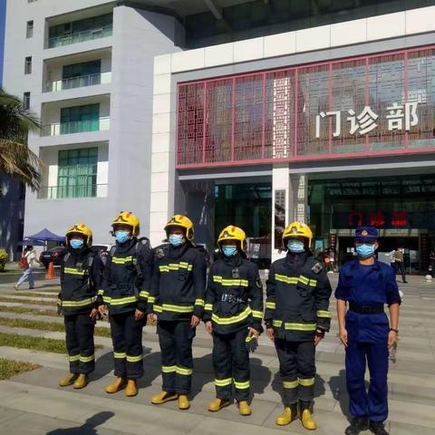 龙华区消防大队对我院消防救援队伍培训